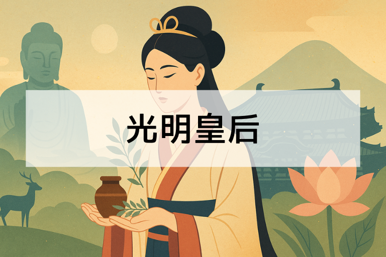 光明皇后とは？何をした人か簡単にわかる！やさしく解説