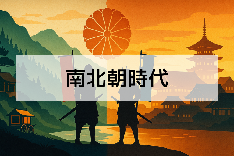 南北朝時代とは？何があったかを簡単にわかりやすく解説！【日本史まとめ】