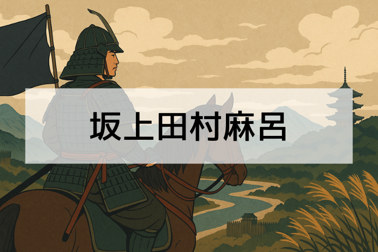 坂上田村麻呂は何をした人？東北を平定した伝説の武将を簡単に説明！