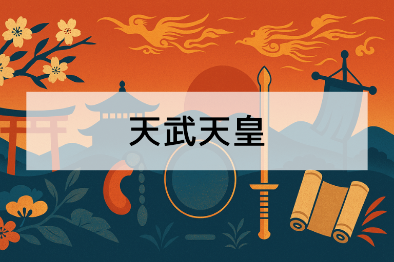 天武天皇とは？何をした人か簡単に解説｜日本史初心者にもわかりやすく！