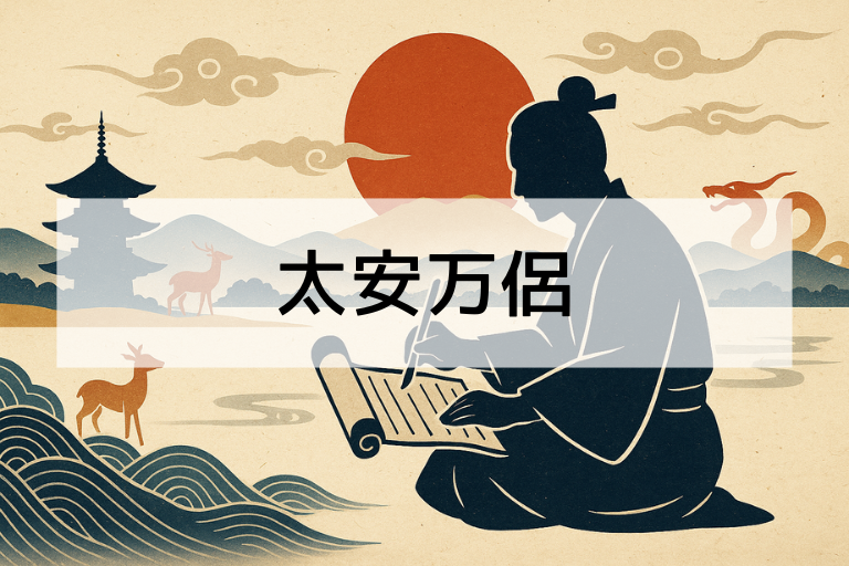 太安万侶とは？何をした人？日本史が苦手でもわかる簡単解説！
