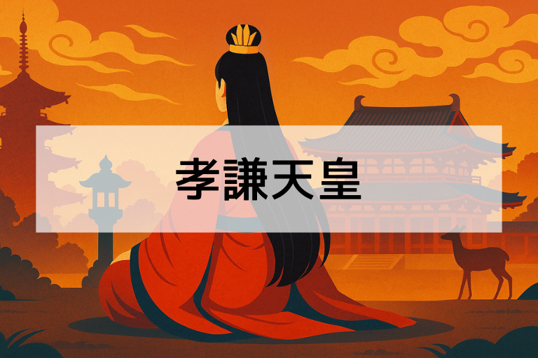 孝謙天皇は何をした人？歴史が苦手でもわかる簡単解説【初心者向け】
