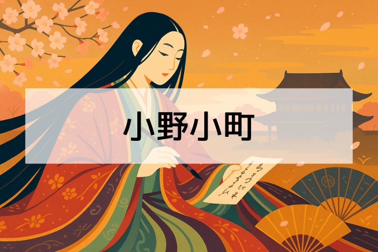 小野小町とは？何をした人？簡単にわかる日本一の美女の生涯【初心者向け】