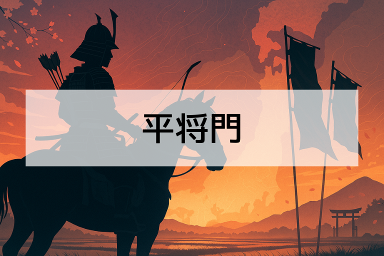 平将門とは？何をした人かを簡単に解説！伝説の武士の生涯と最期
