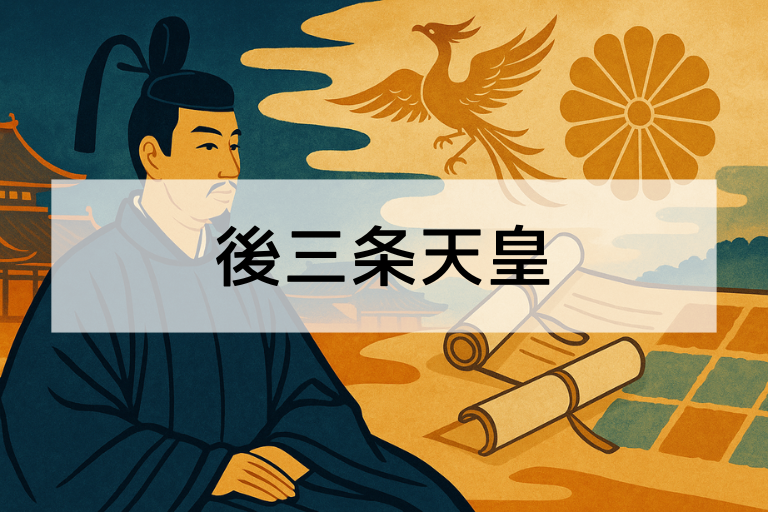 後三条天皇とは？何をした人かを簡単にわかりやすく解説！【日本史まとめ】