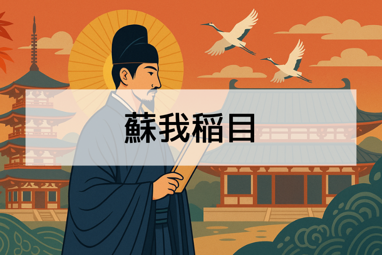 蘇我稲目とは？何をした人か簡単に解説 日本史の基礎をわかりやすく！