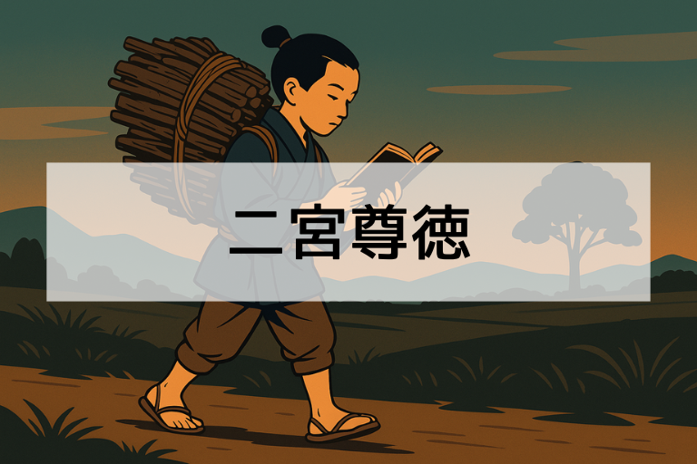 二宮尊徳は何をした人？簡単にわかる功績と生涯まとめ
