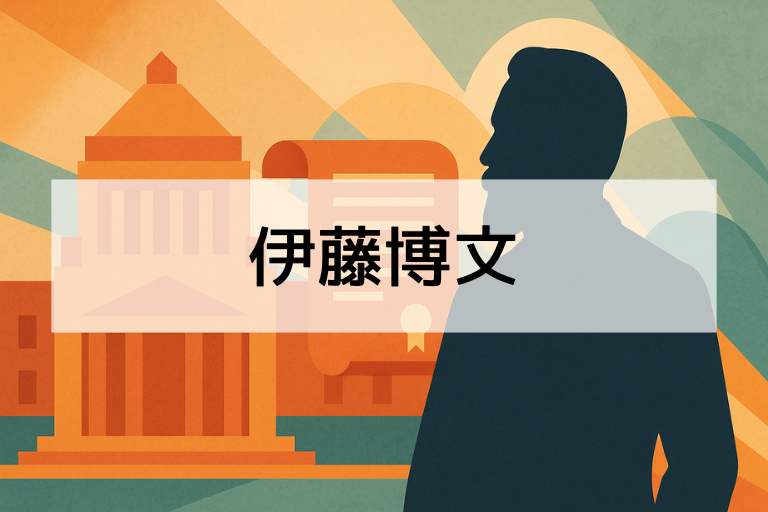 伊藤博文は何をした人？簡単にわかる日本初の首相の功績まとめ