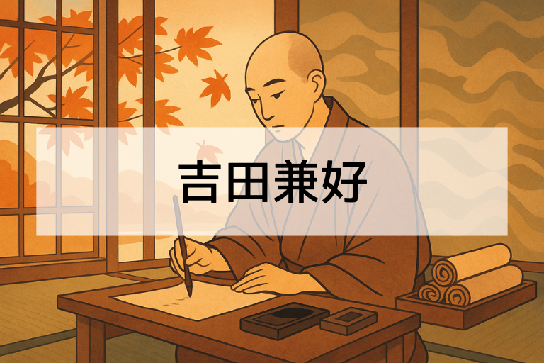 吉田兼好とは？何をした人か簡単に解説！『徒然草』でわかる人物像