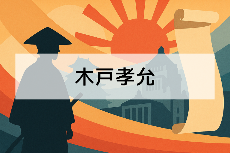 木戸孝允とは？何をした人か簡単にわかる要点まとめ【初心者向け】