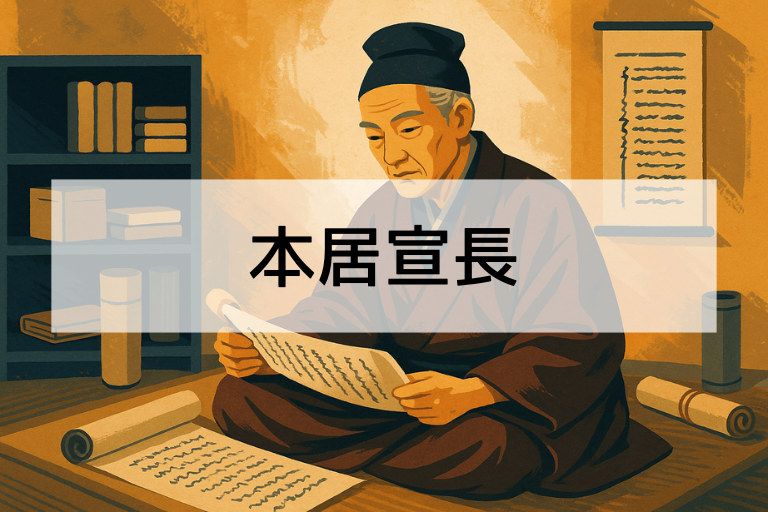 本居宣長とは何をした人？簡単にわかる功績と代表著作まとめ