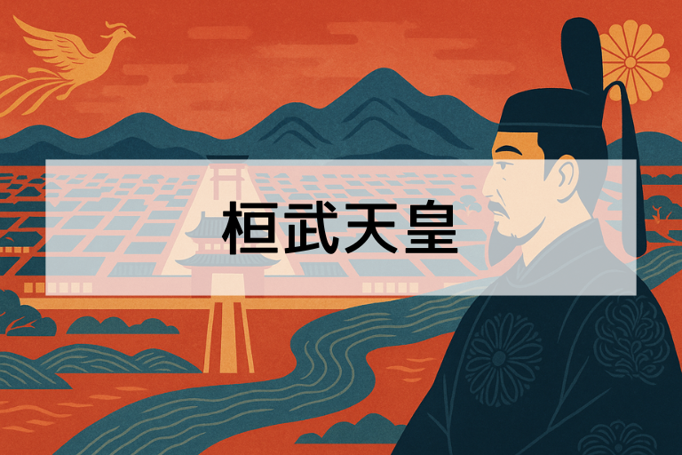 桓武天皇とは何をした人？平安京を作った理由とその偉業【簡単に解説】