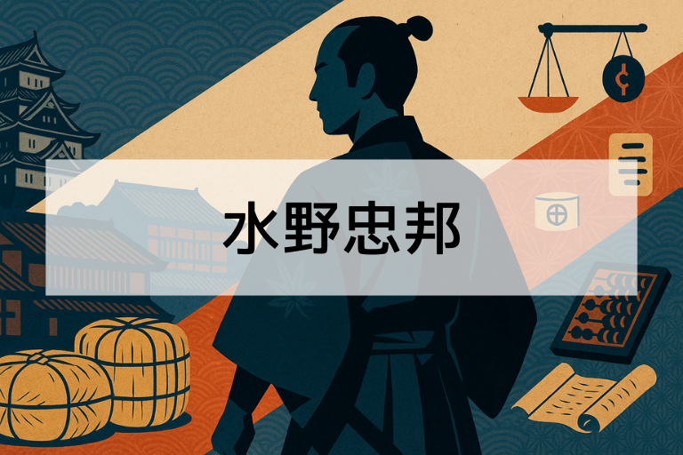 水野忠邦とは？何をした人か簡単にわかる江戸時代の改革者まとめ