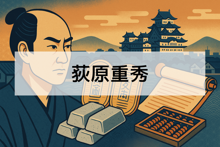 荻原重秀とは？何をした人かを簡単に解説【江戸の経済改革の立役者】