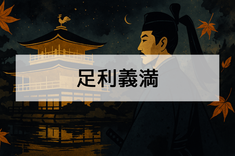 足利義満とは何をした人？金閣寺を建てた将軍のすごさをわかりやすく紹介【簡単解説】