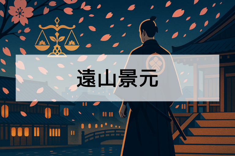遠山景元とは？何をした人か簡単に解説｜遠山の金さんのモデル人物