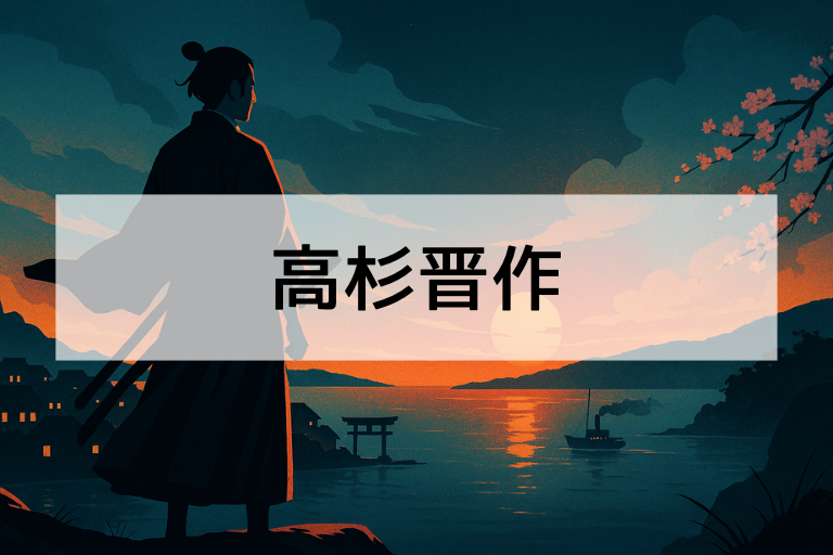 高杉晋作とは？何をした人か簡単に解説！維新の立役者のすごさをわかりやすく紹介