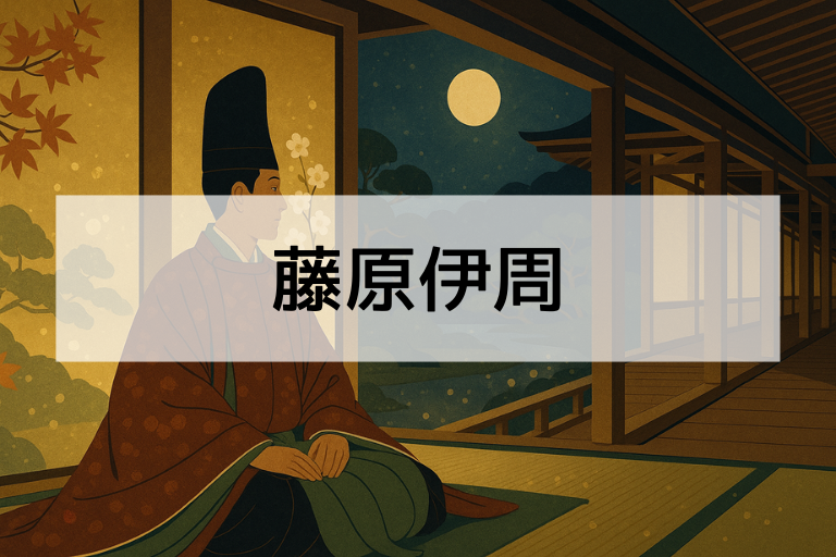 藤原伊周とは？何をした人か簡単に解説【平安時代の貴族】