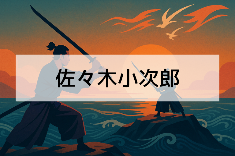 佐々木小次郎とは？何をした人かを簡単にわかりやすく解説！生涯と伝説とは